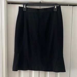 Ann Taylor Classic Black Pencil Skirt